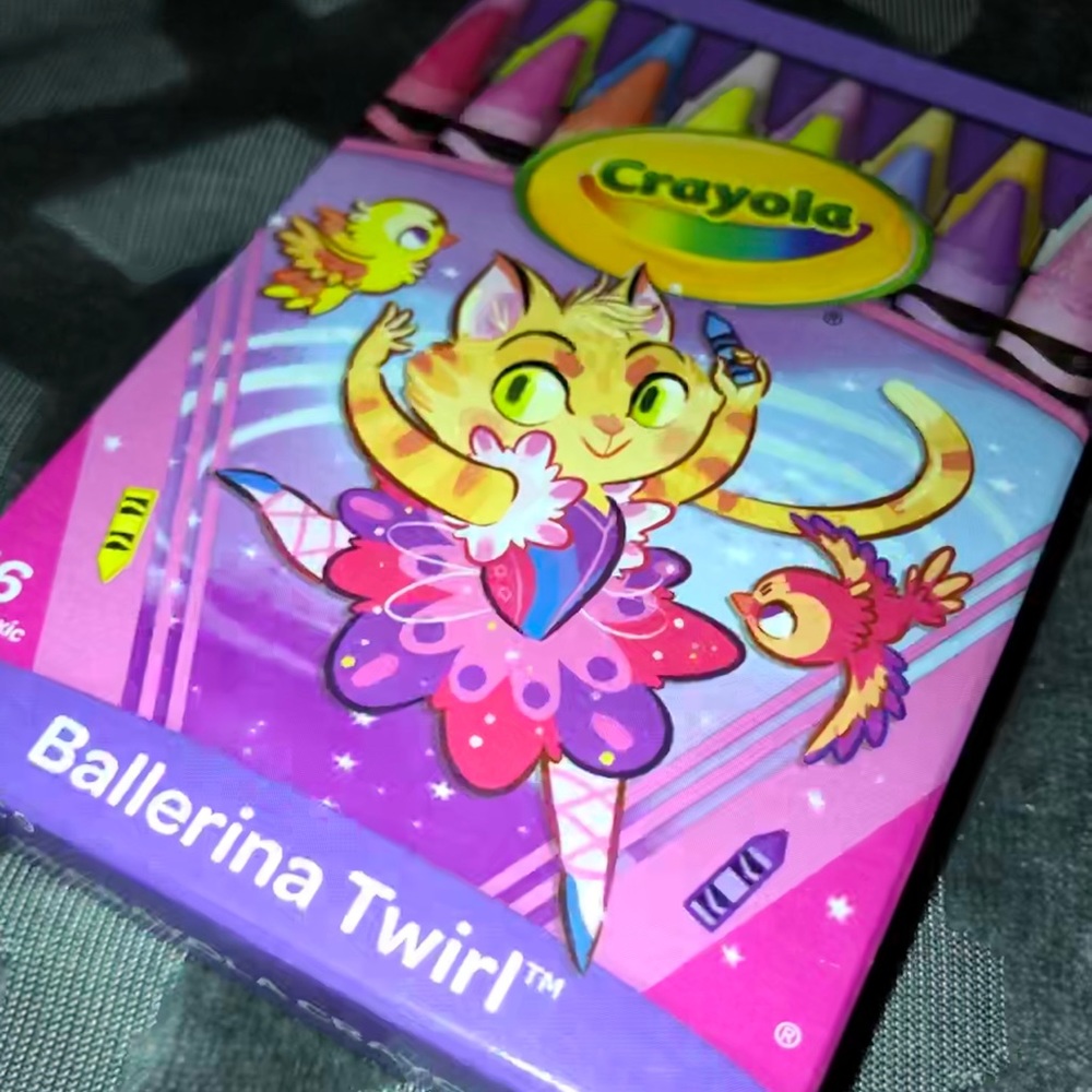 Crayola Ballerina Twirl Crayons - Picture 2 of 6
